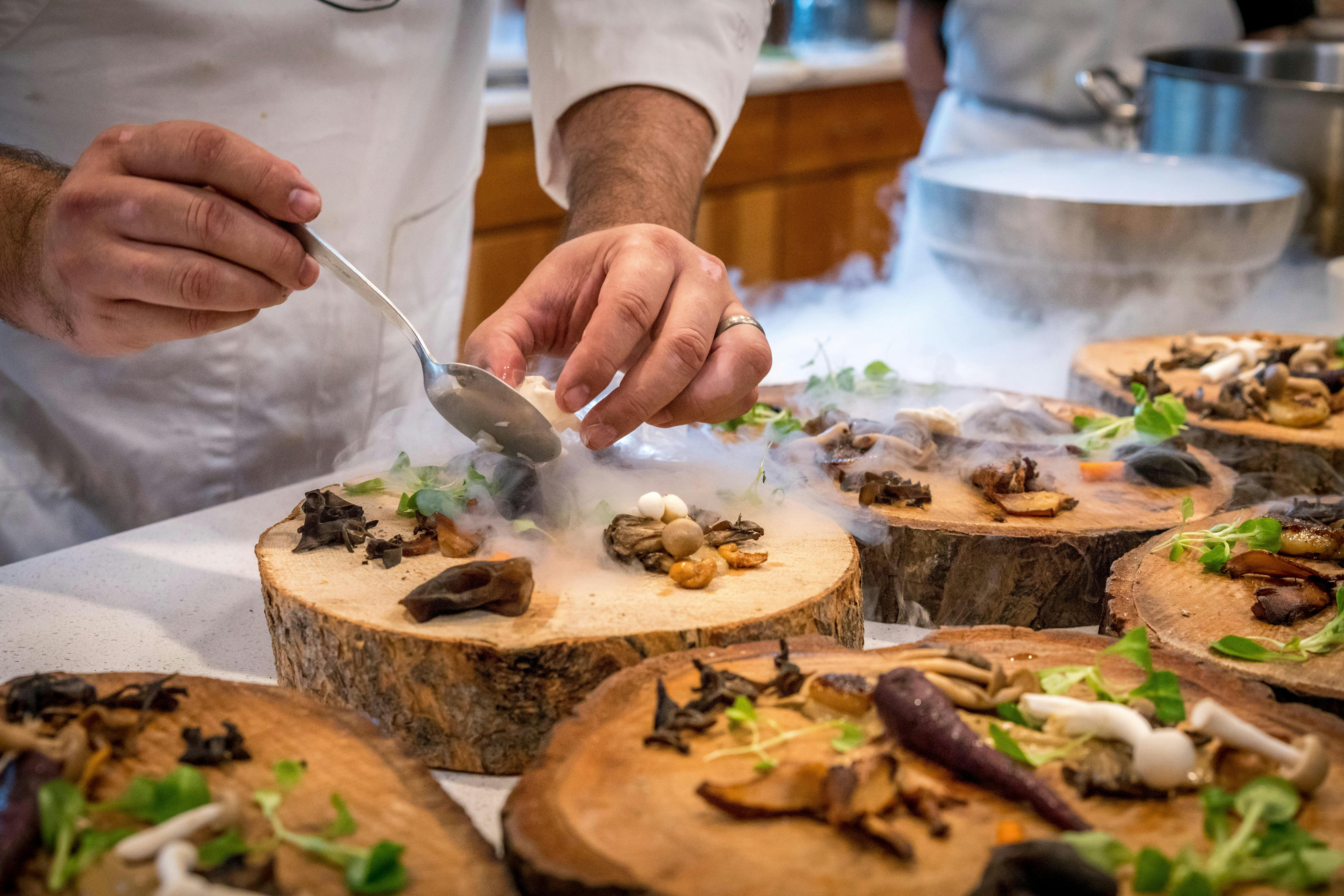 Rustic Table Restaurant Interior